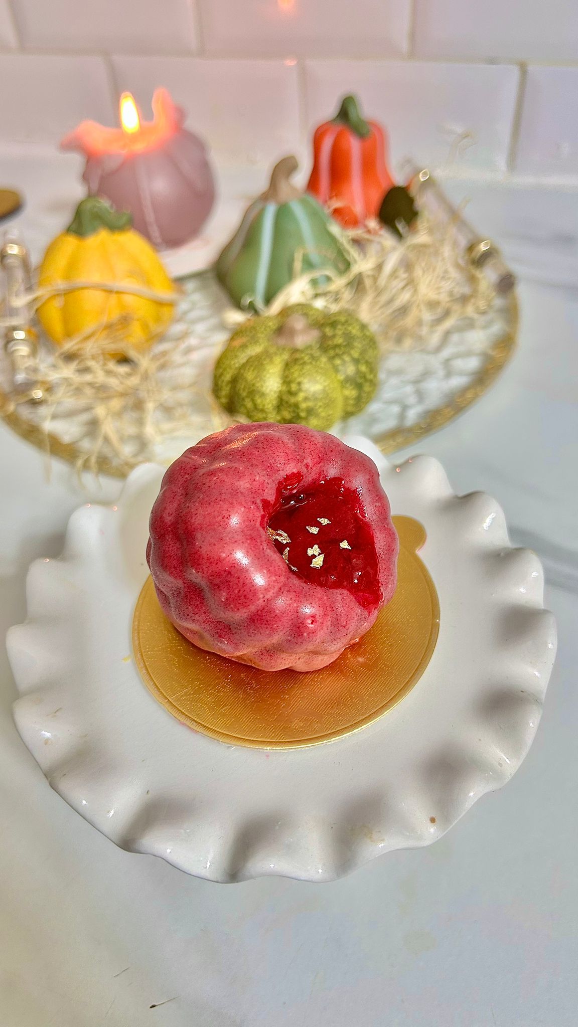 Trompe l’oeil framboise